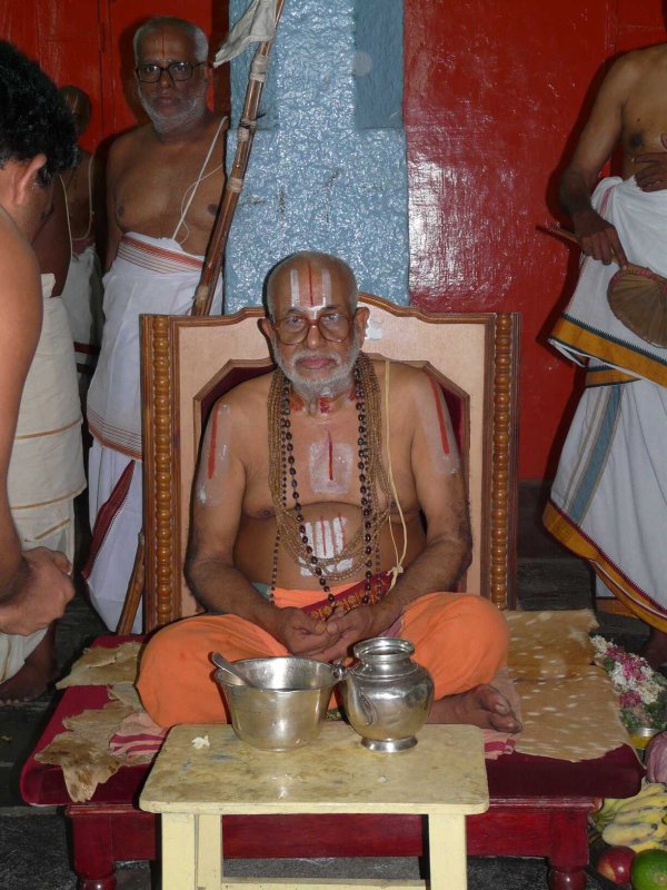 HH 30th Vanamamalai Jeeyar Attains Acharyan Thiruvadi & Madhurakavi Swami Ashrama Sweekaram