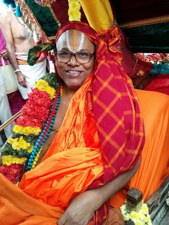 HH 46th Srimad Azhagiyasingar Mangalasasanam At Srirangam Sri Ranganatha Perumal Temple